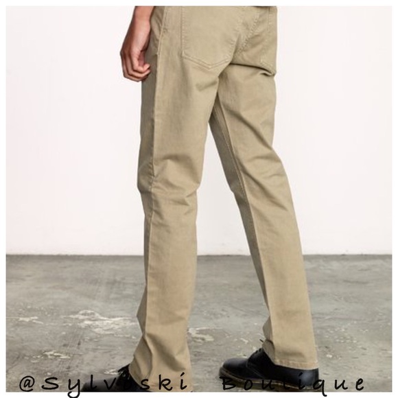 🔥RVCA MEN'S WEEKEND 5-POCKET PANT NWT - Picture 3 of 6